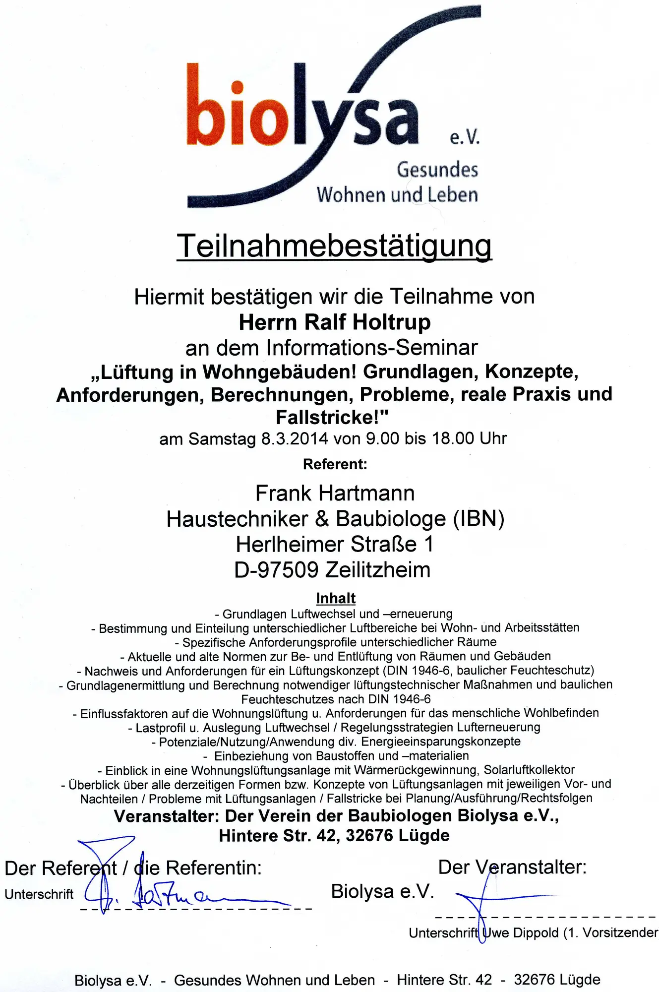 Lüftung in Wohngebäuden – Lüftungskonzept nach DIN 1946-6